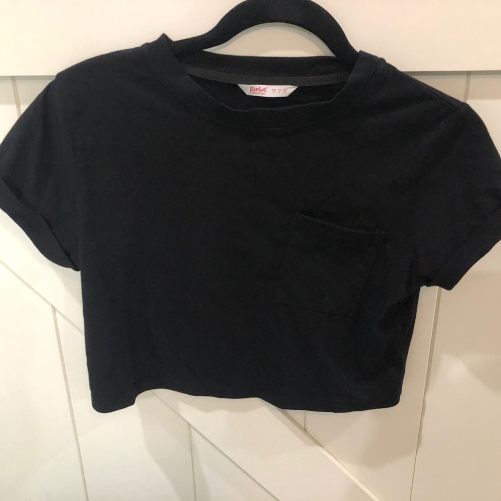 Juniors Crop T-shirt